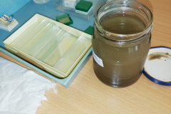 Water sample from Ľubietová