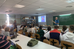 Geology workshop at Almadén University