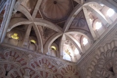 characteristic arches of the Mosque of Córdoba