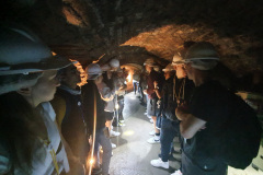 tour around the historical mine