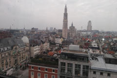 view on the Cathedral from the Ferris wheel