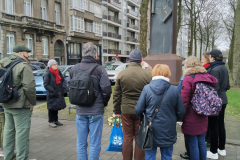 Jewish Deportation Monument in Antwerp