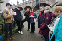 Teacher’s walk (on Sunday morning) through the Jewish Quarter