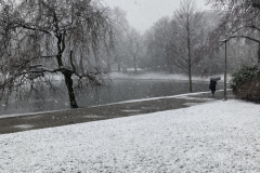 first snow this winter